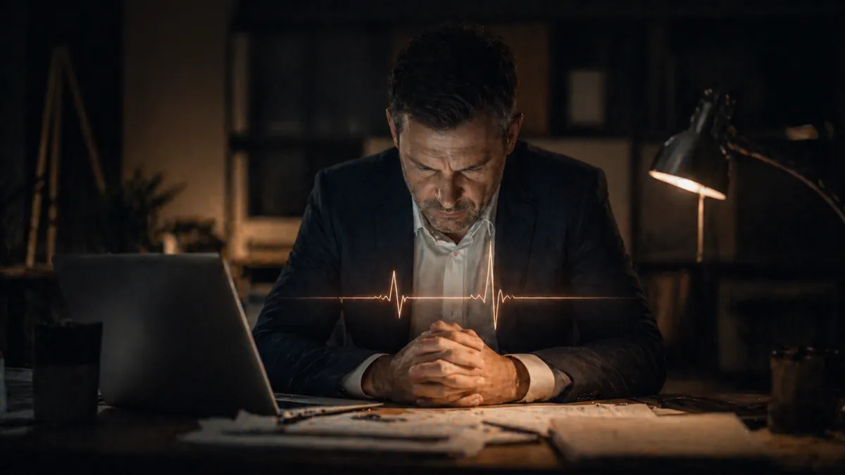 Stres a serce: jak przewlekły stres i kortyzol obciążają układ krążenia